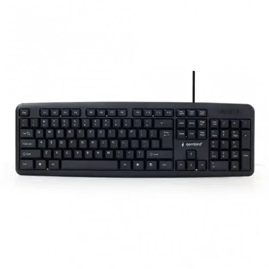 Gembird KB-U-103-ES Teclado USB Negro