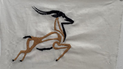 embroidery, israeli art