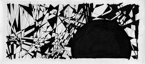 ink, israeli art, canvas, urban art