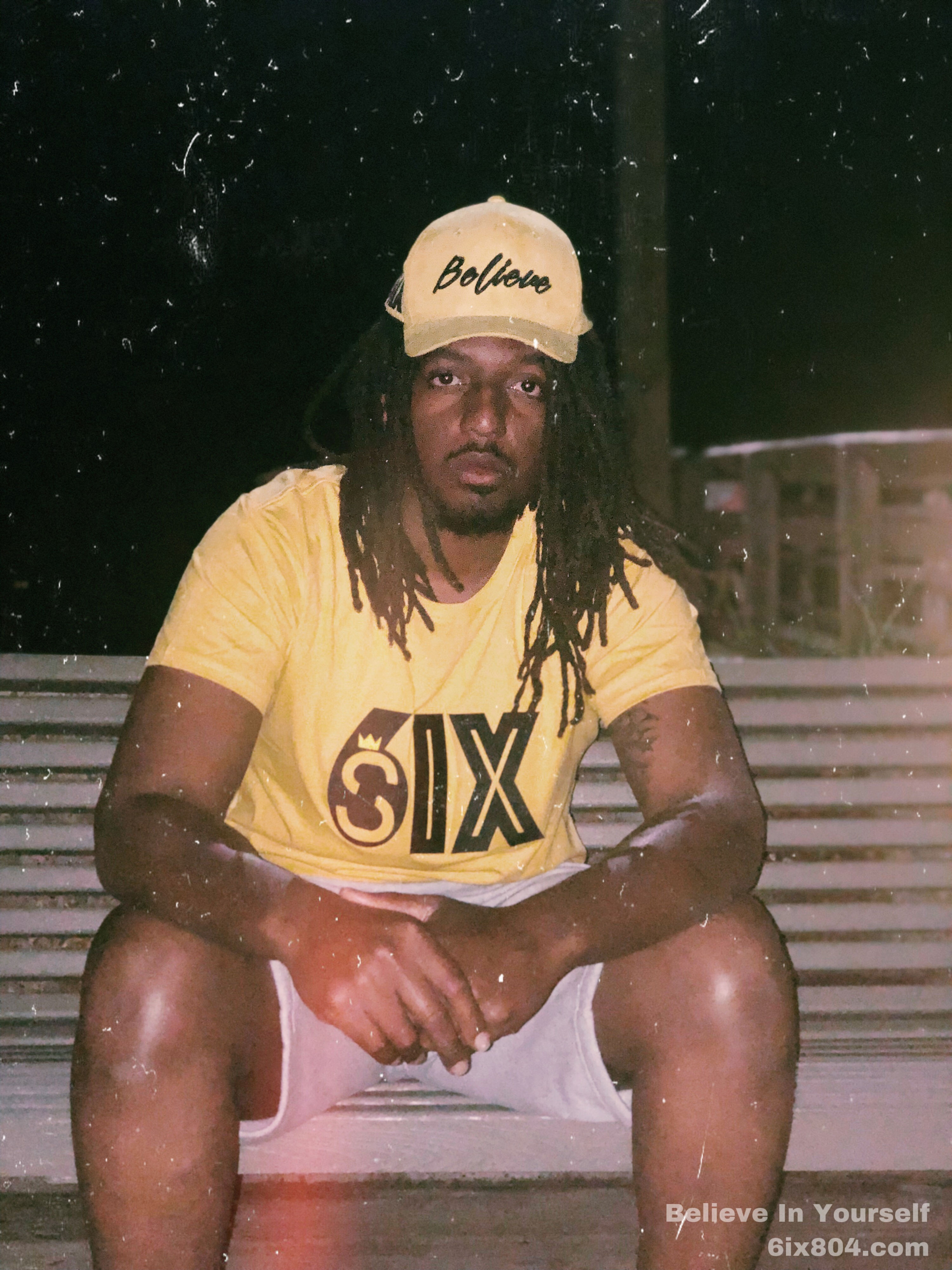 6IX Yellow Embroidered Shirt