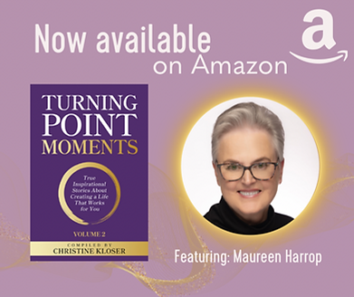 Maureen Harrop Entry in Turning Points Moments 2 Stroke Survivor