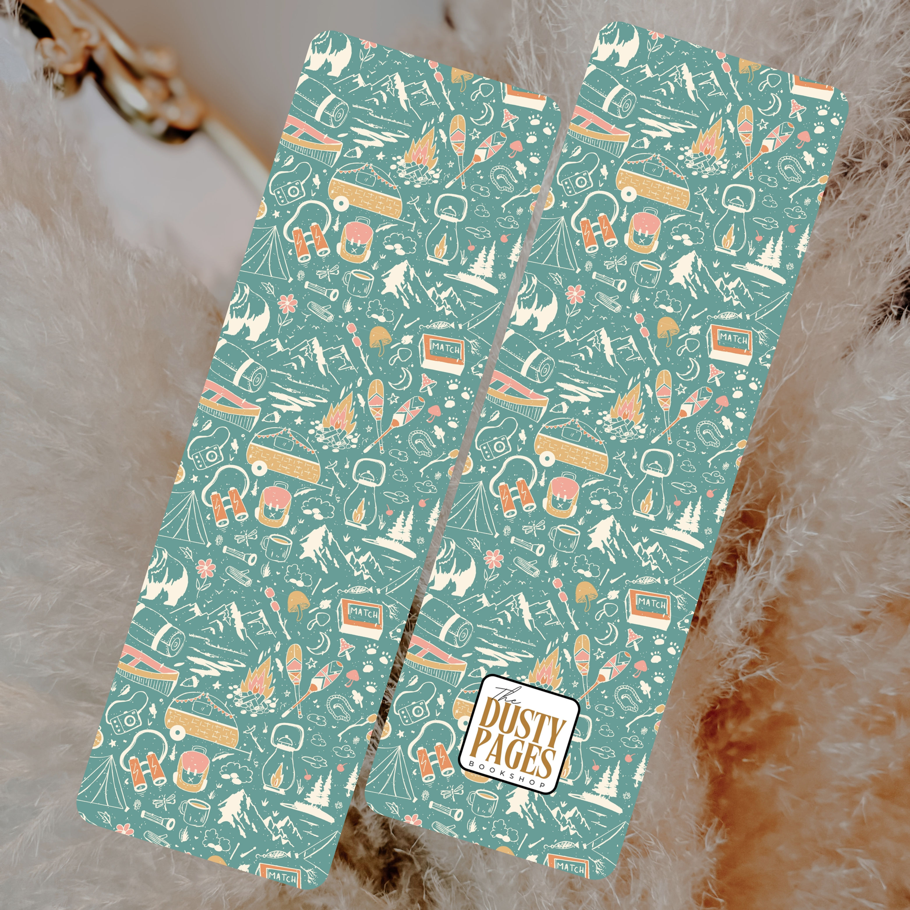 HAPPY CAMPER | VELVET BOOKMARK