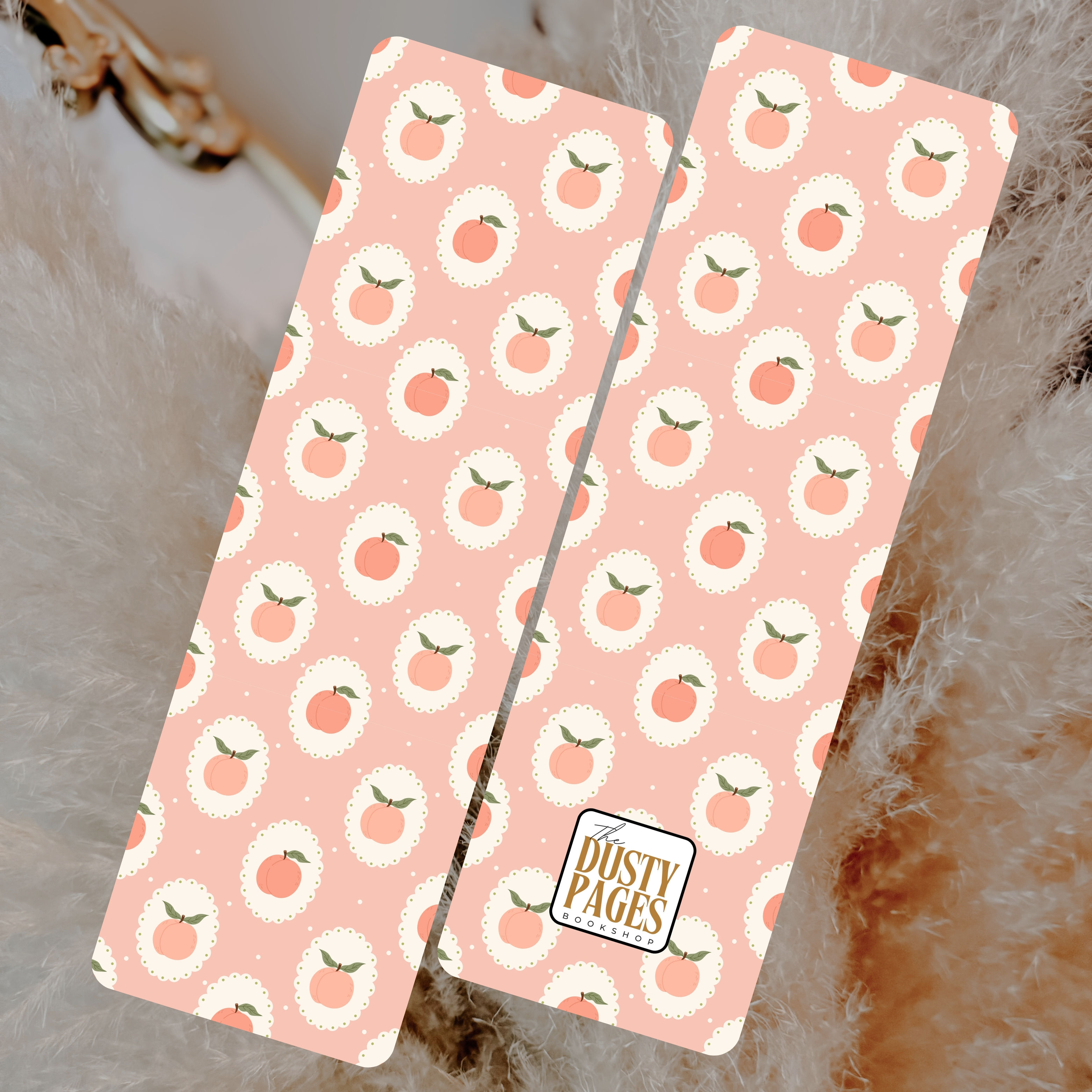 GEORGIA PEACHES | VELVET BOOKMARK