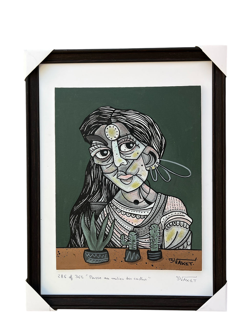 286 OF 365 : Pousse au milieu des cactus , 2025 - PROJET 365 - 2025