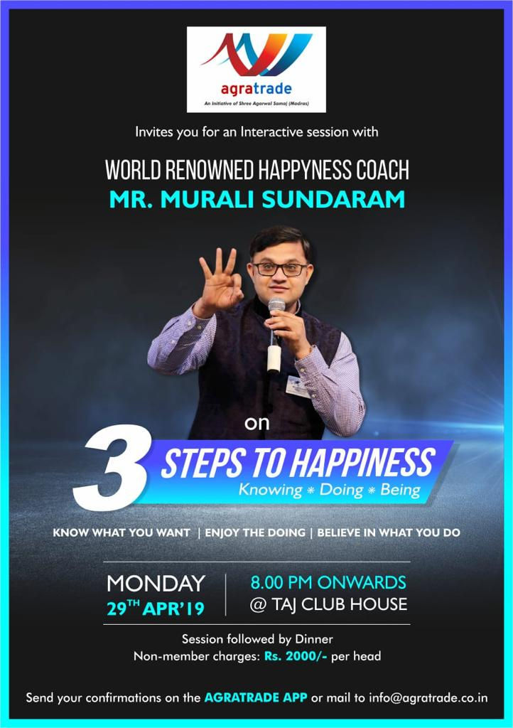 3 Steps to Happiness