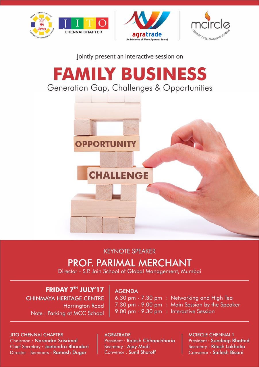 Family Business - Generation Gap Challenges & Opportunities
