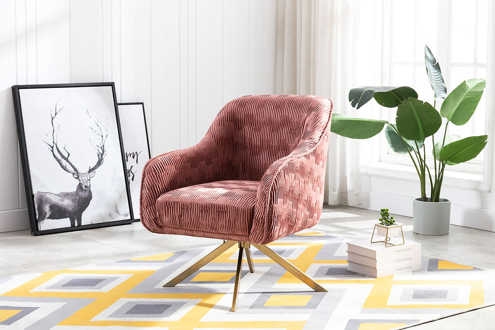 Thumbnail: 9. WK Home-Knight Collection, Empire Series Accent Chair