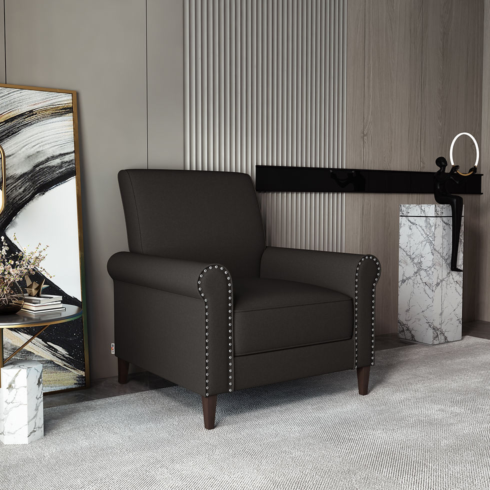 Thumbnail: 6. WK Home-Knight Collection, Thistle Series Accent Chair