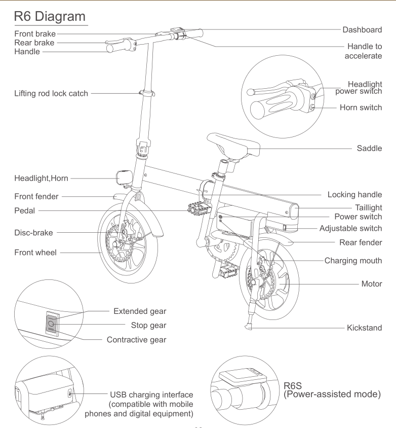 Thumbnail: AirWheel Folder -Electric bicycle