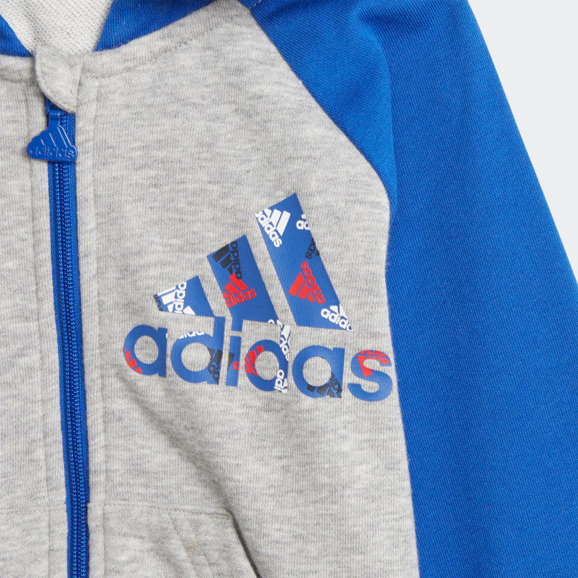 Thumbnail: Adidas BADGE OF SPORT FULL-ZIP HOODIE JOGGER