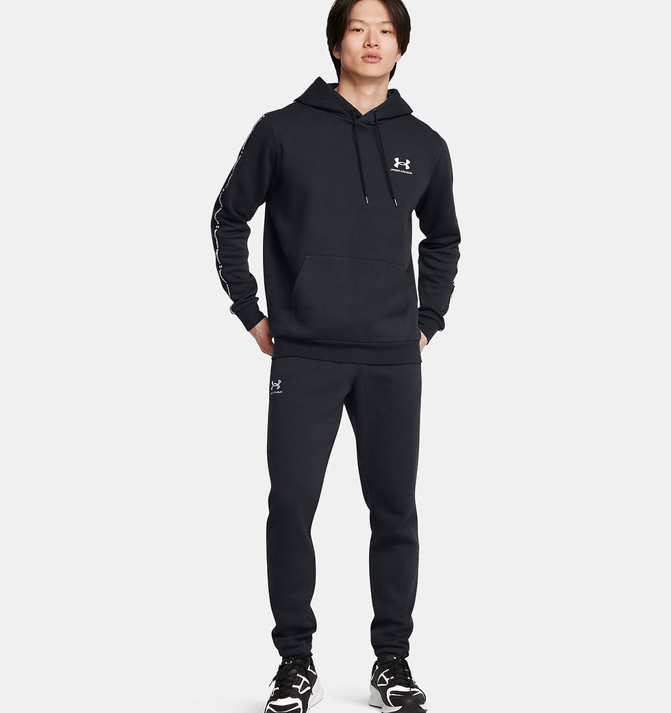 Thumbnail: Under Armour Icon Fleece Taping Hoodie
