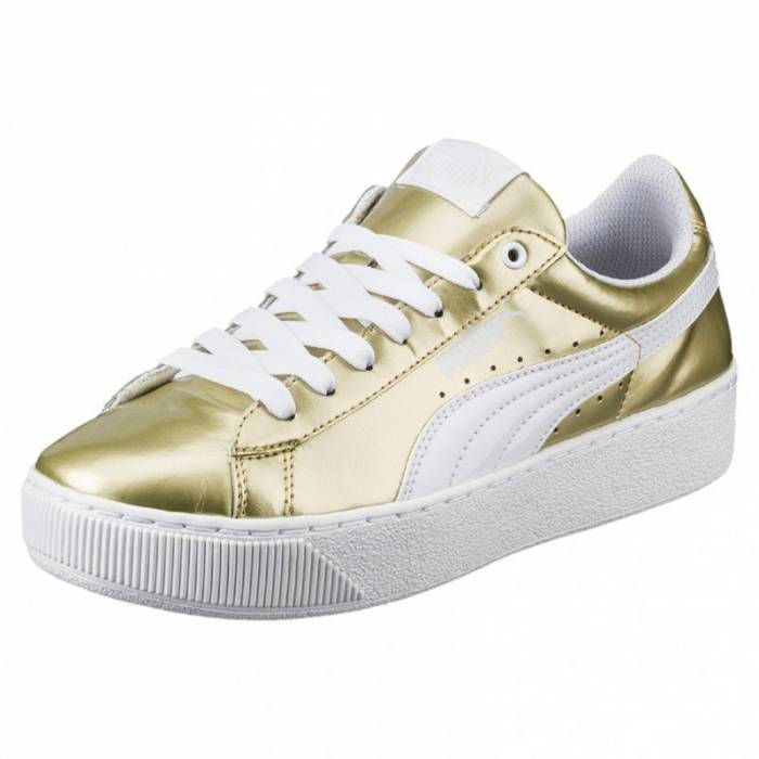 Thumbnail: Puma Vikky Platform Metallic Sneakers
