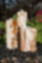 Travertine fountain