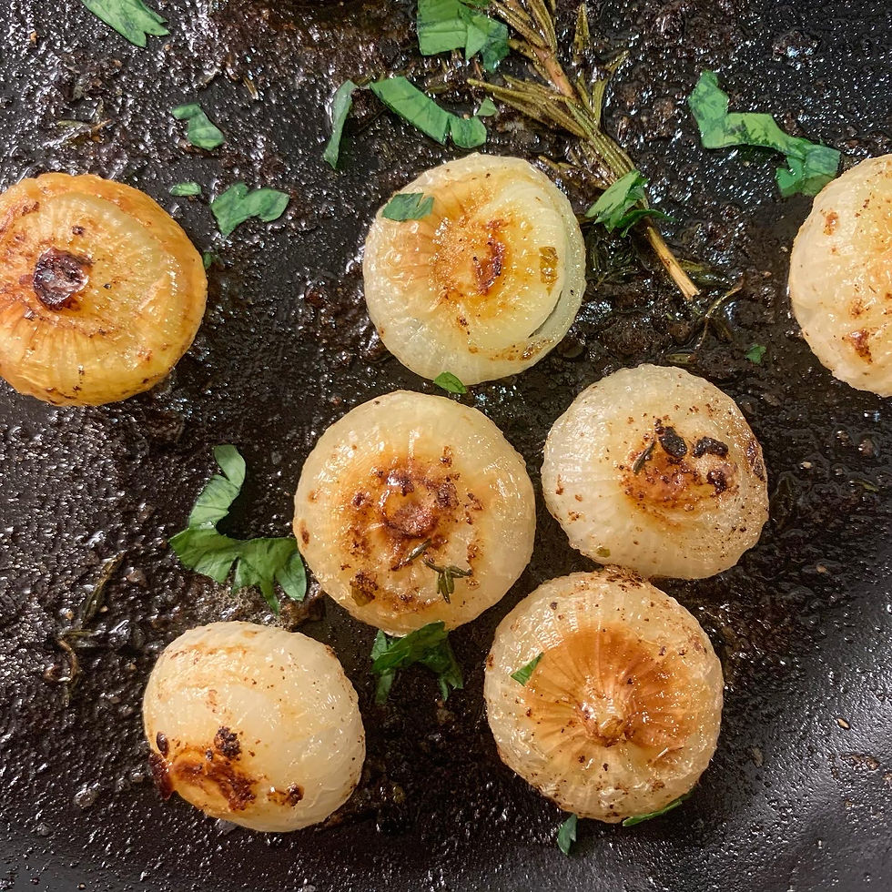 Roasted Cipollini Onions
