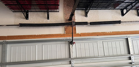 After broken garage door spring repair 