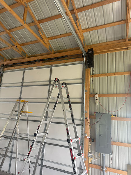 New light duty commercial garage door wall mount opener