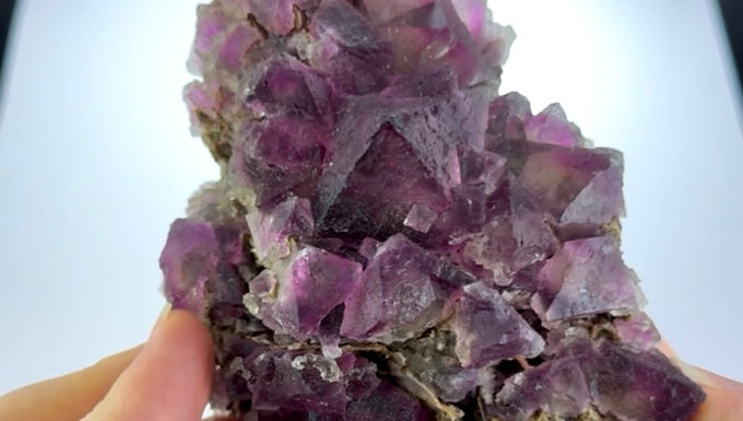 Fluorite - Surprise Mine, Cookes Peak, New Mexico, USA