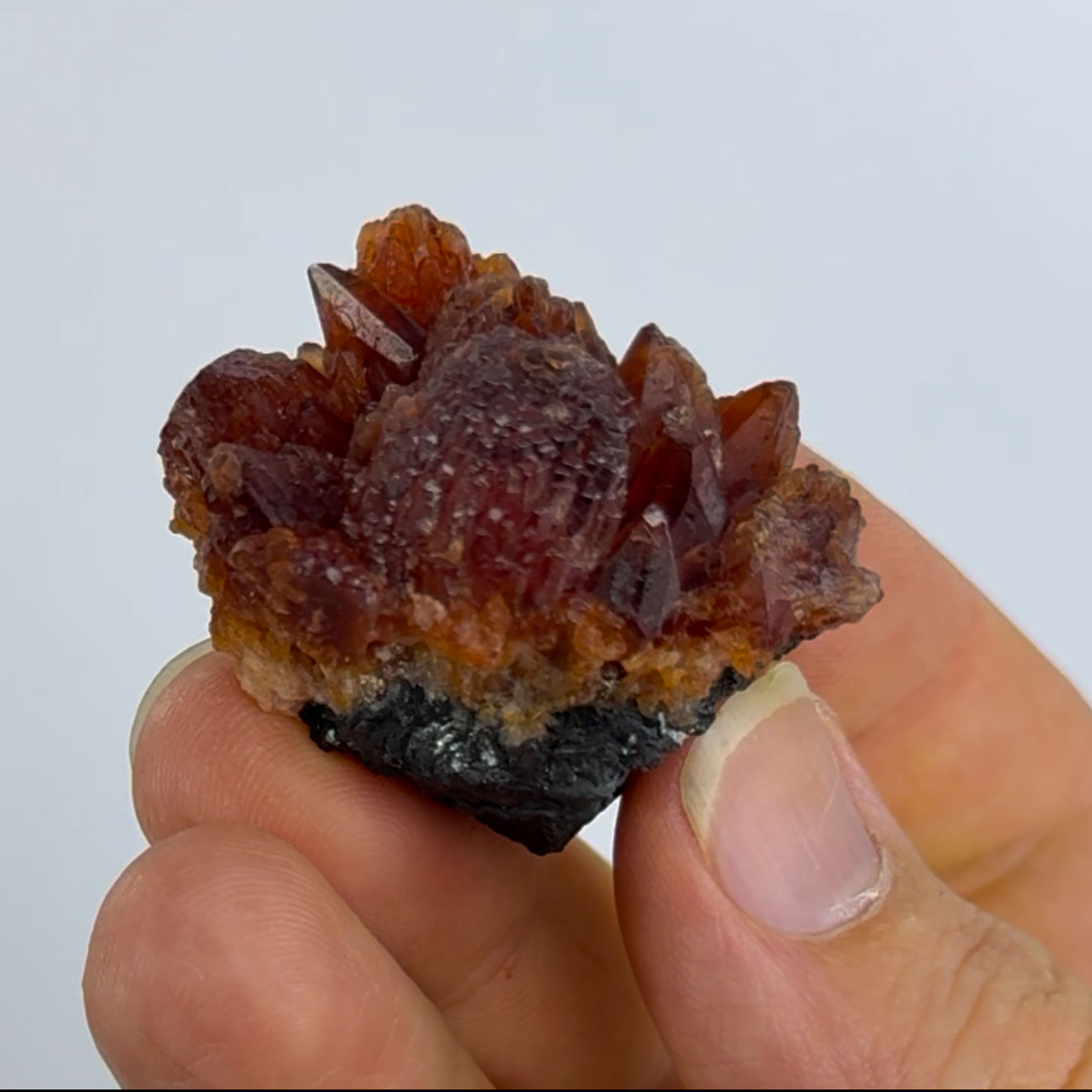 Rhodochrosite - N’Chwanning II Mine, South Africa