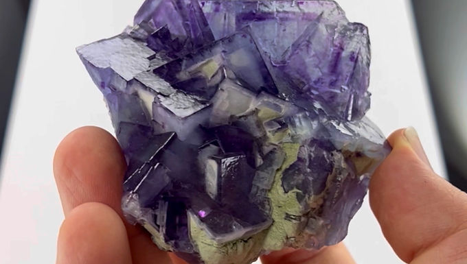 Fluorite, Calcite - Yaogangxian Mine, Chenzhou, Hunan, China