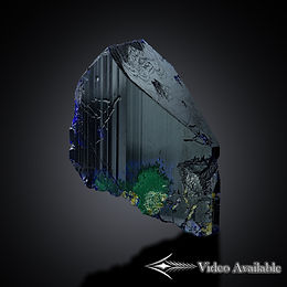 Azurite with Rosasite - Tsumeb Mine, Namibia