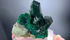 Dioptase, Quartz - Van Der Plas Mine, Kunene Region, Namibia