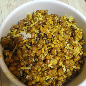 Whole Green Moong Sundal