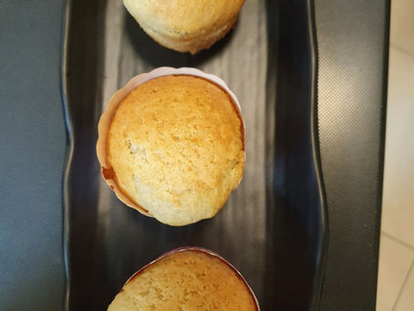 Eggless Gulab jamun filled cupcakes