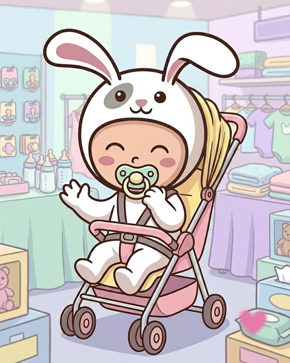 Bambini at baby fair 🩷
