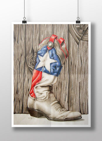 Just an American boot.