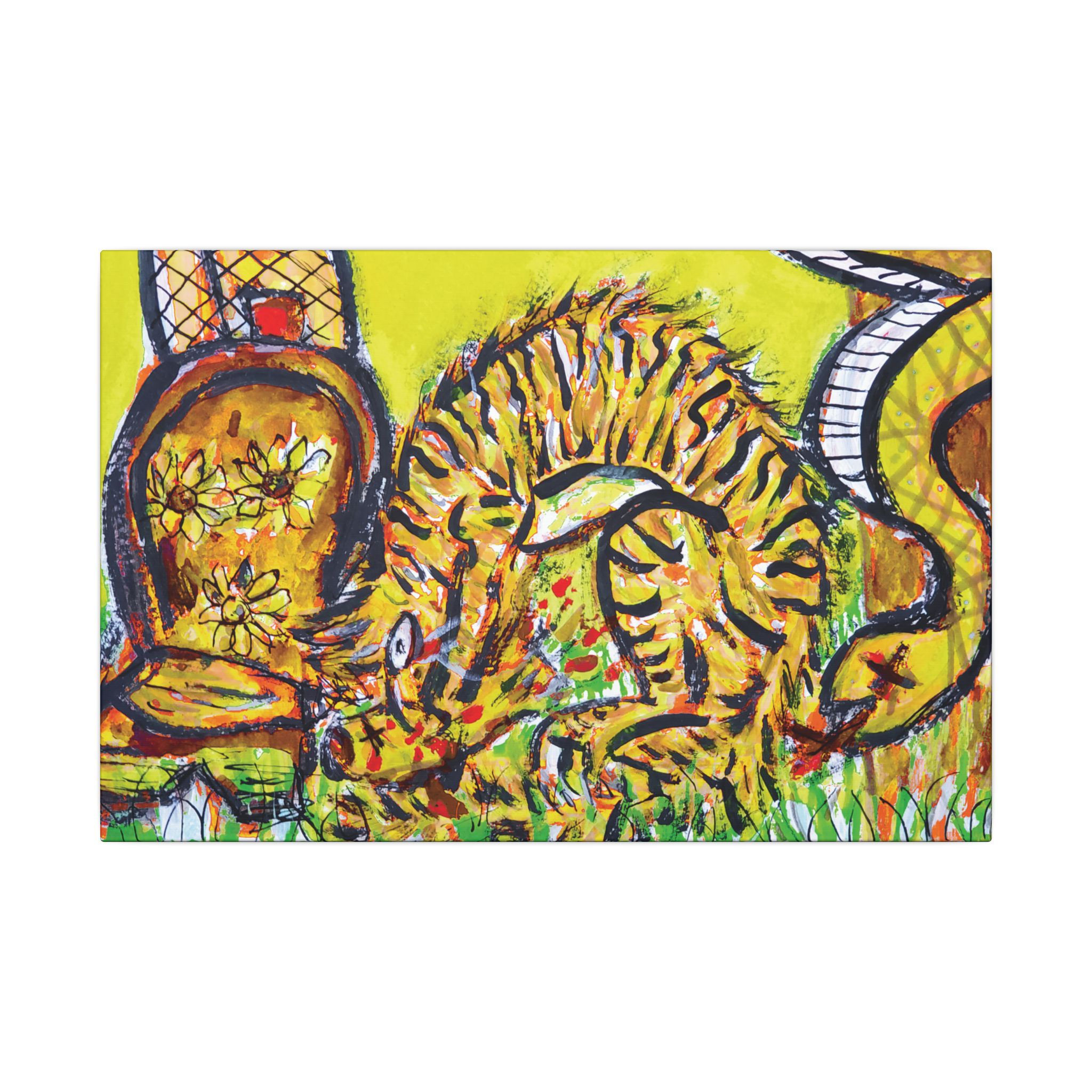 ABOVE SNAKES-Organic Canvas