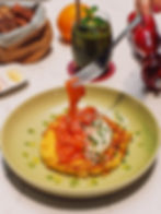 Frittata Salmon or Sausage