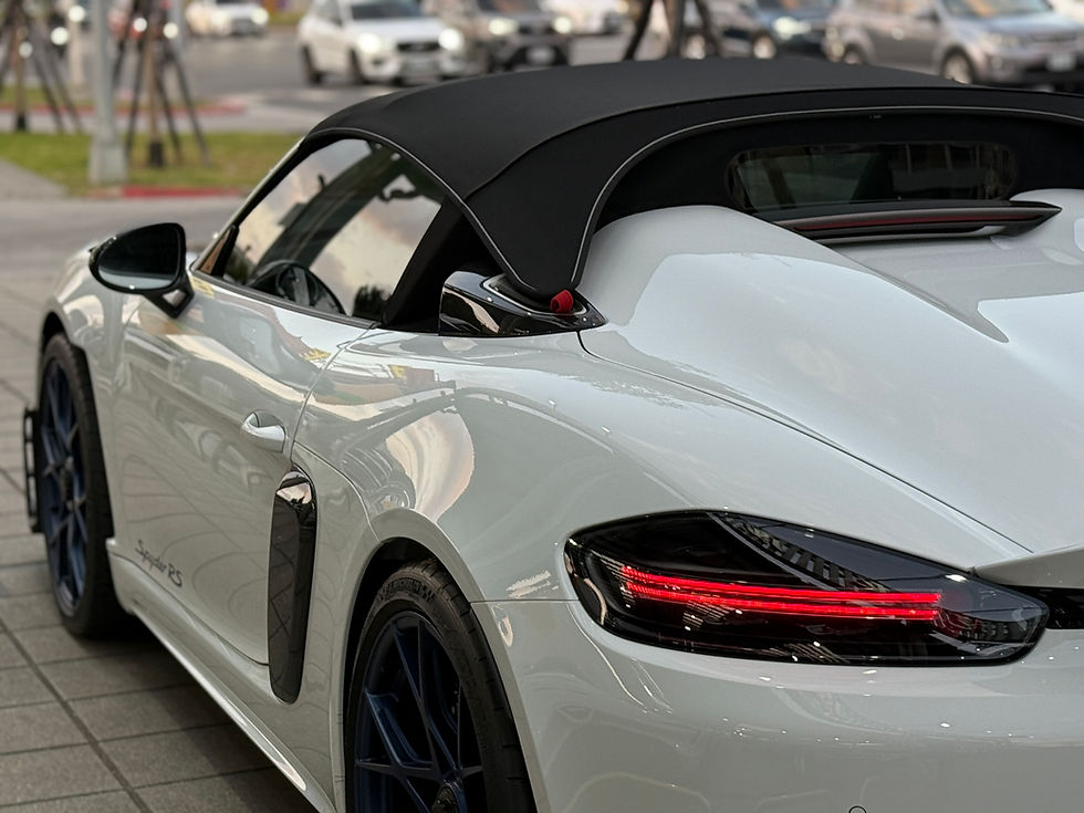 縮圖：【Porsche】 Spyder RS 2025款 4.0 白色
