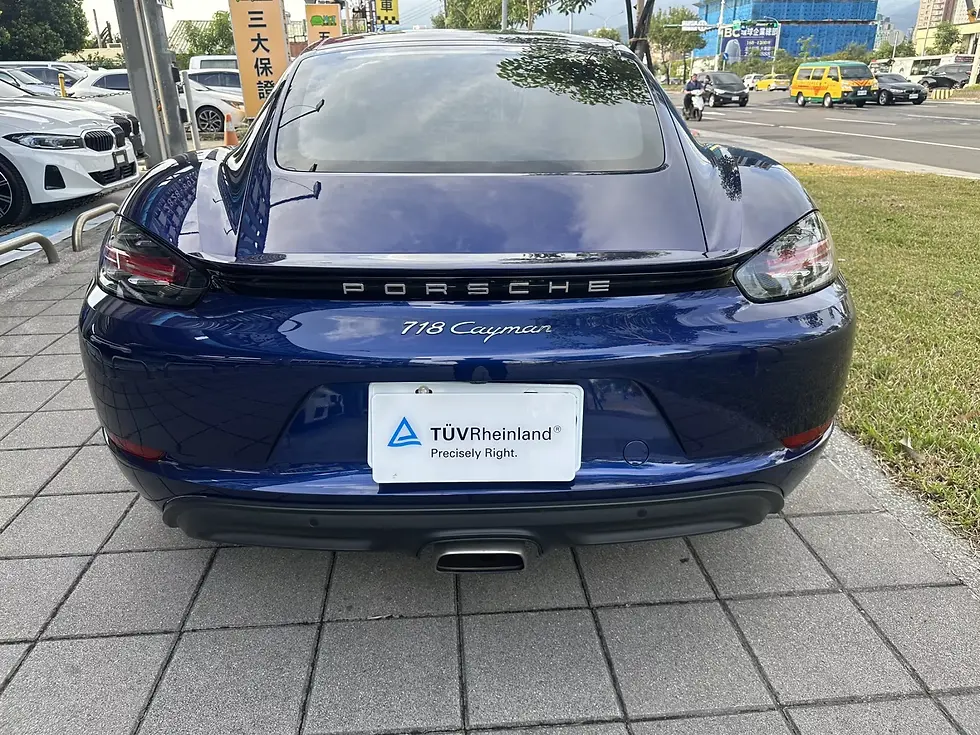 縮圖：【Porsche】 718 Cayman 2022款 2.0T 藍色