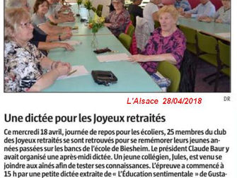 La dictée