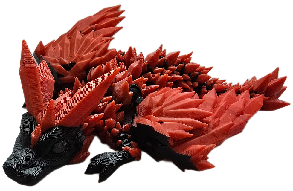 Thumbnail: Winged Crystal Dragons