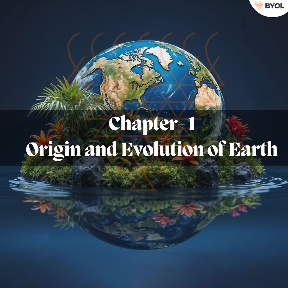 Origin and Evolution of Earth