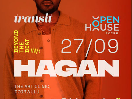 Hagan at Open House Accra - A Night of Afrobeat Innovation
