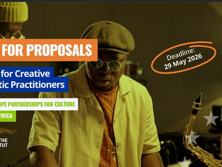 Whether you are a painter in Accra or a filmmaker in Lagos, the landscape of creative funding is shifting toward massive, cross-continental partnerships. The recent "Call for Proposals" from the Goethe-Institut Johannesburg is not just a flyer; it is part of a €70 million Africa-Europe Partnerships for Culture (AEPC) initiative funded by the European Union.  This blog breaks down how you can tap into these funds, specifically for those of us in West Africa