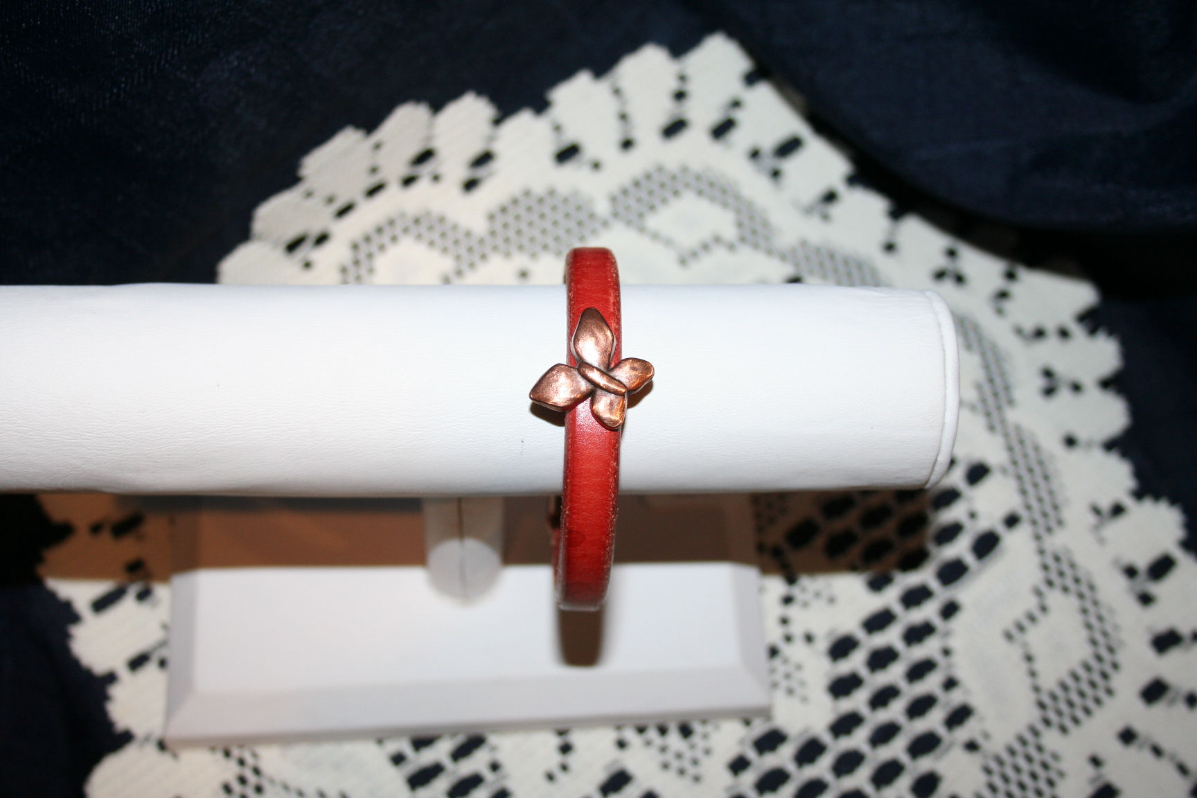 Leather Bracelet fits 7 1/2 inch wrist