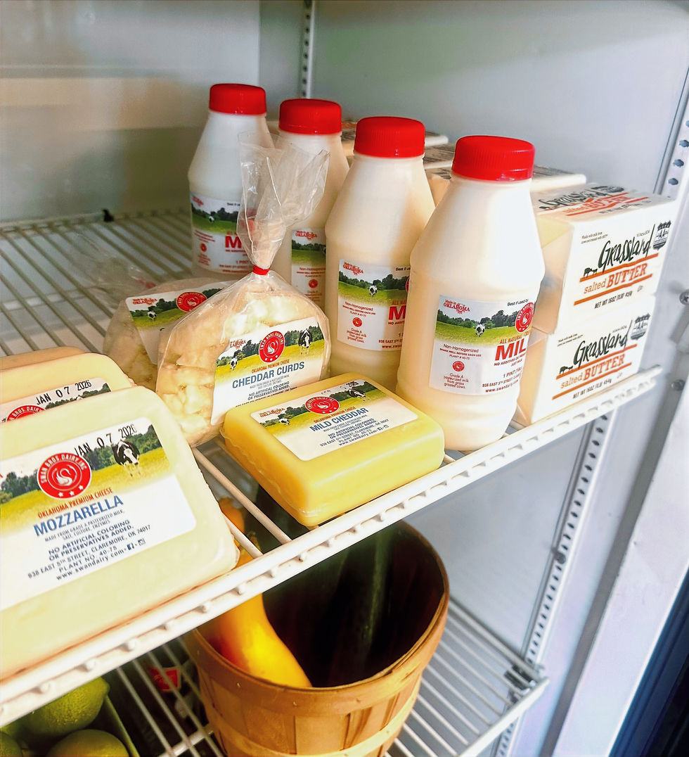 Swan's Cheeses and Milk