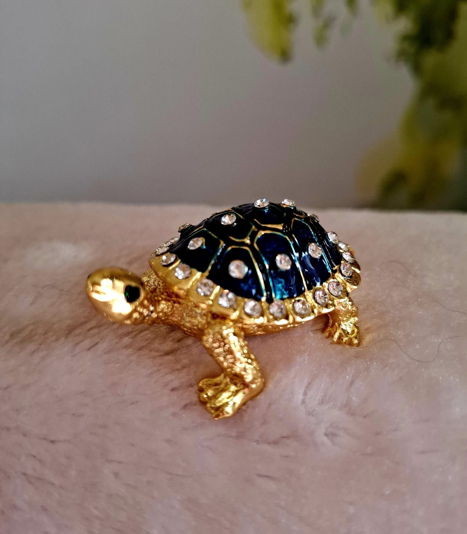 Turtle Keepsake Trinket Box