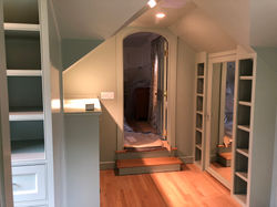 Her walk in closet
