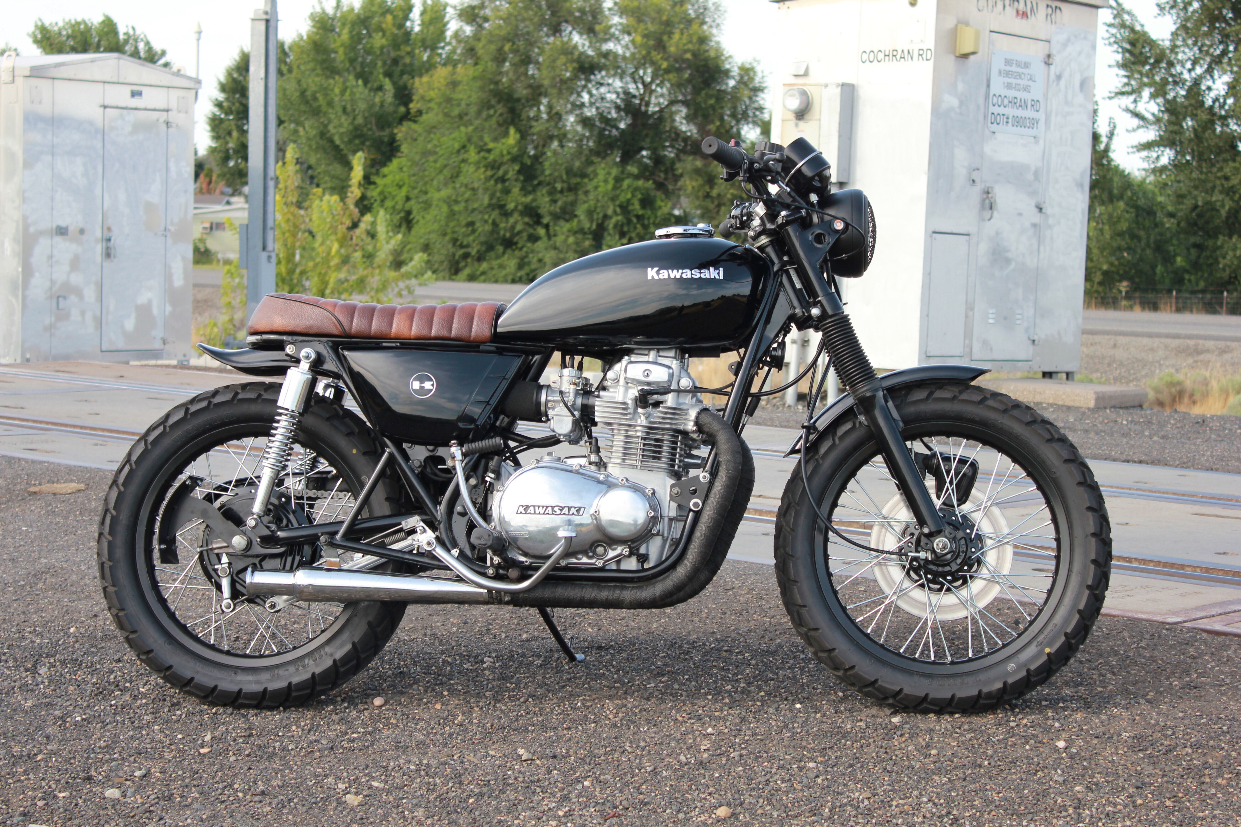 1977 Kawasaki KZ 400 Scrambler