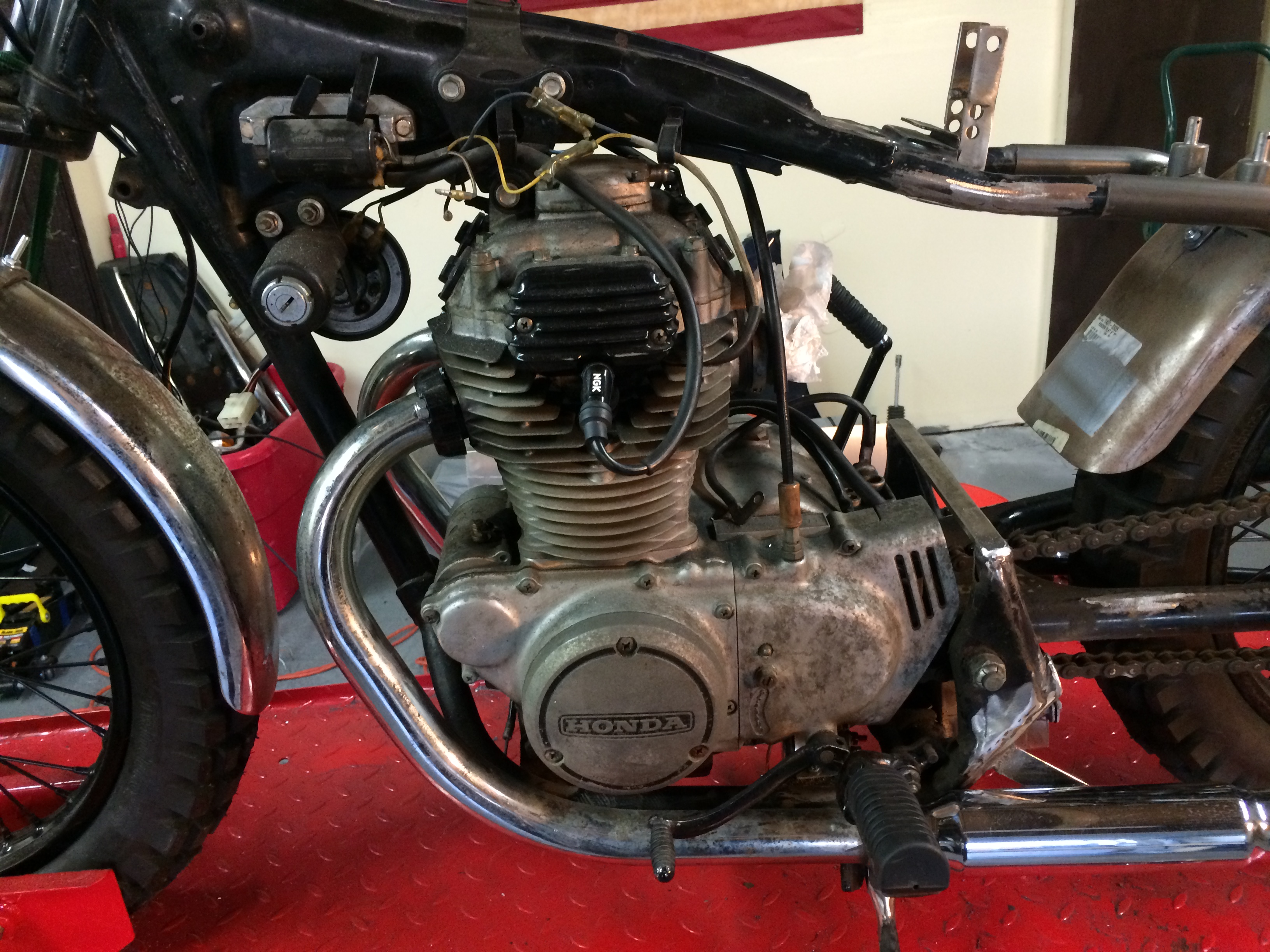 1974 Honda CB 360 Before 2