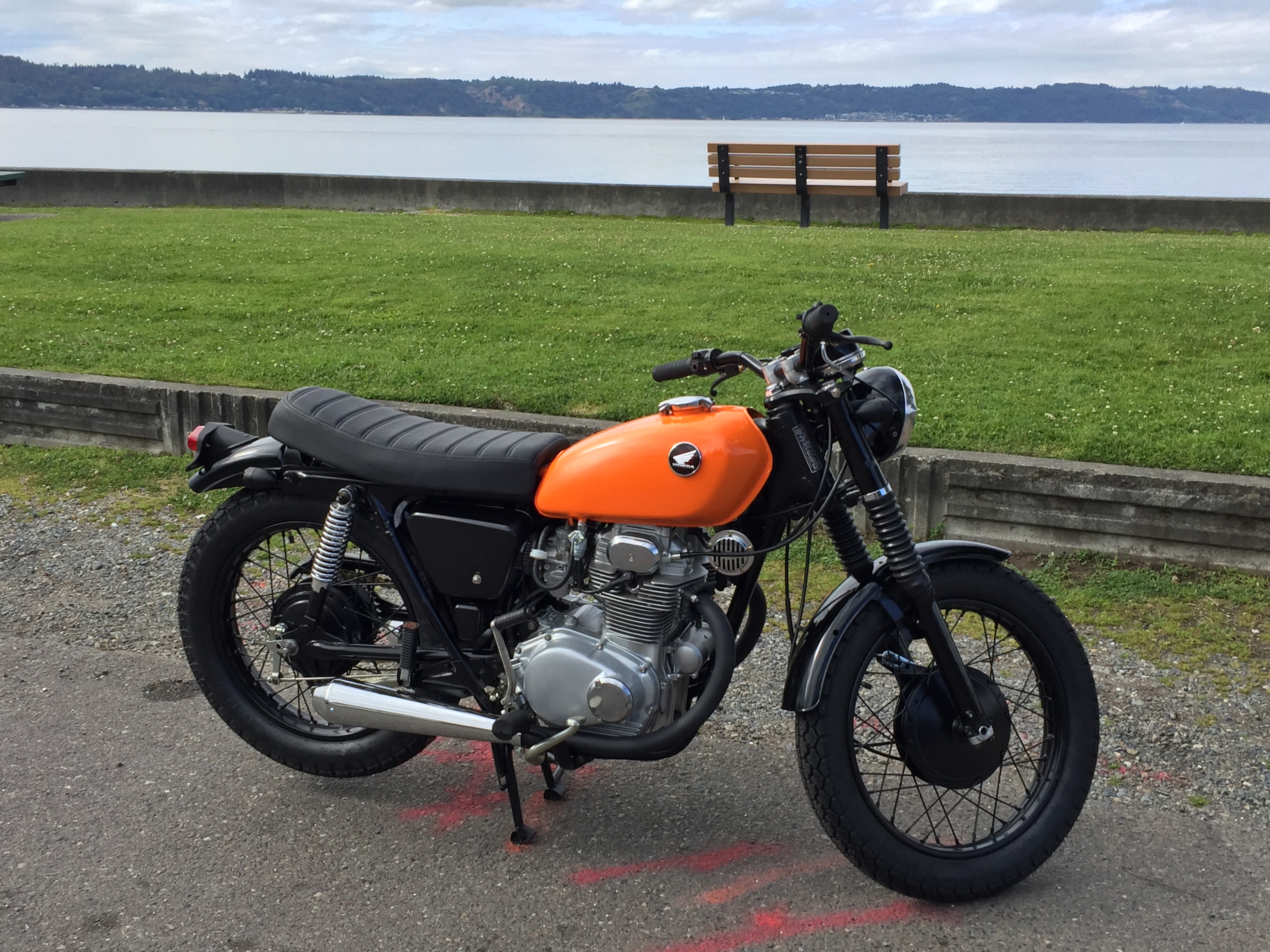 1973 Honda CB 350 Resto Mod