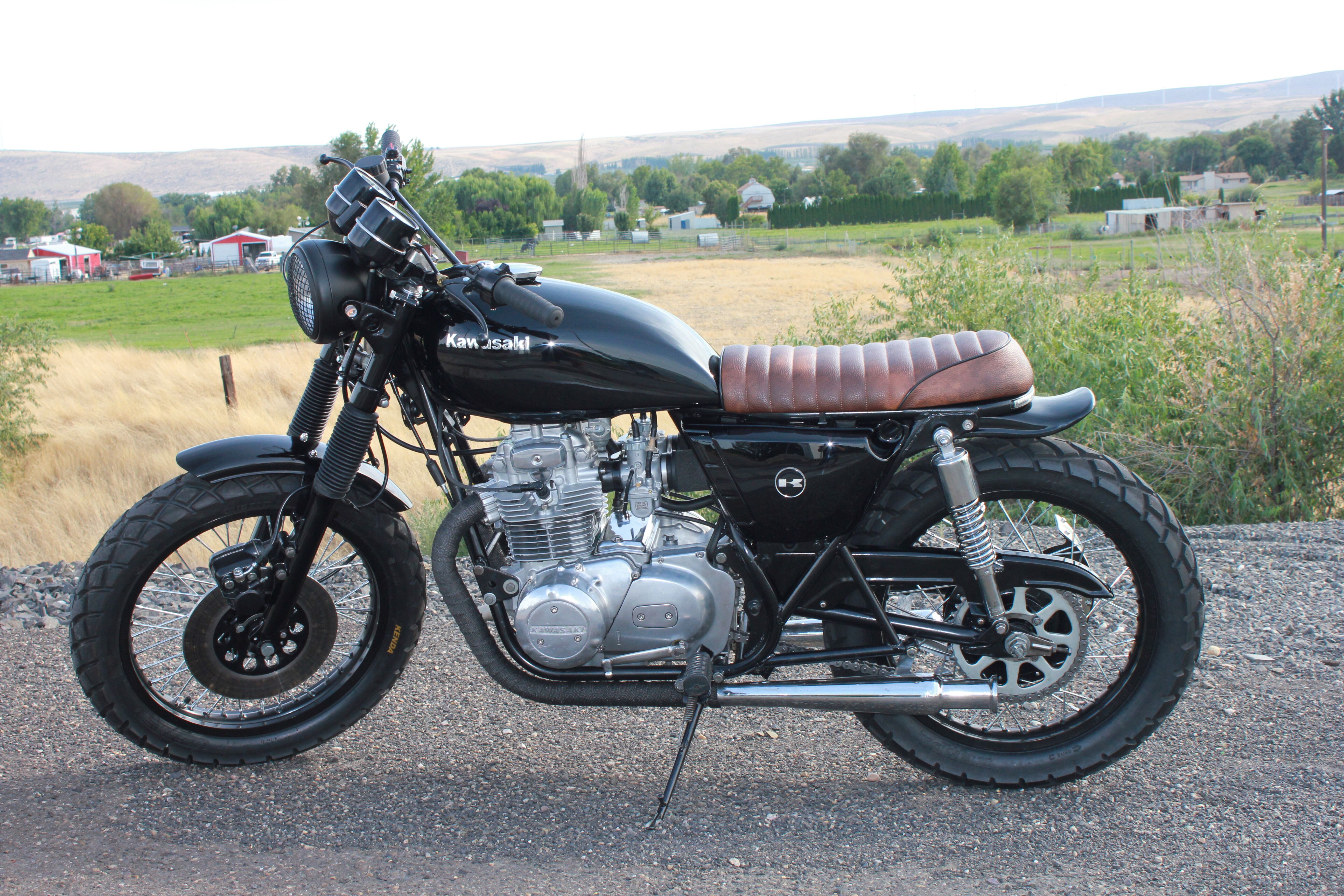 1977 Kawasaki KZ 400 Scrambler