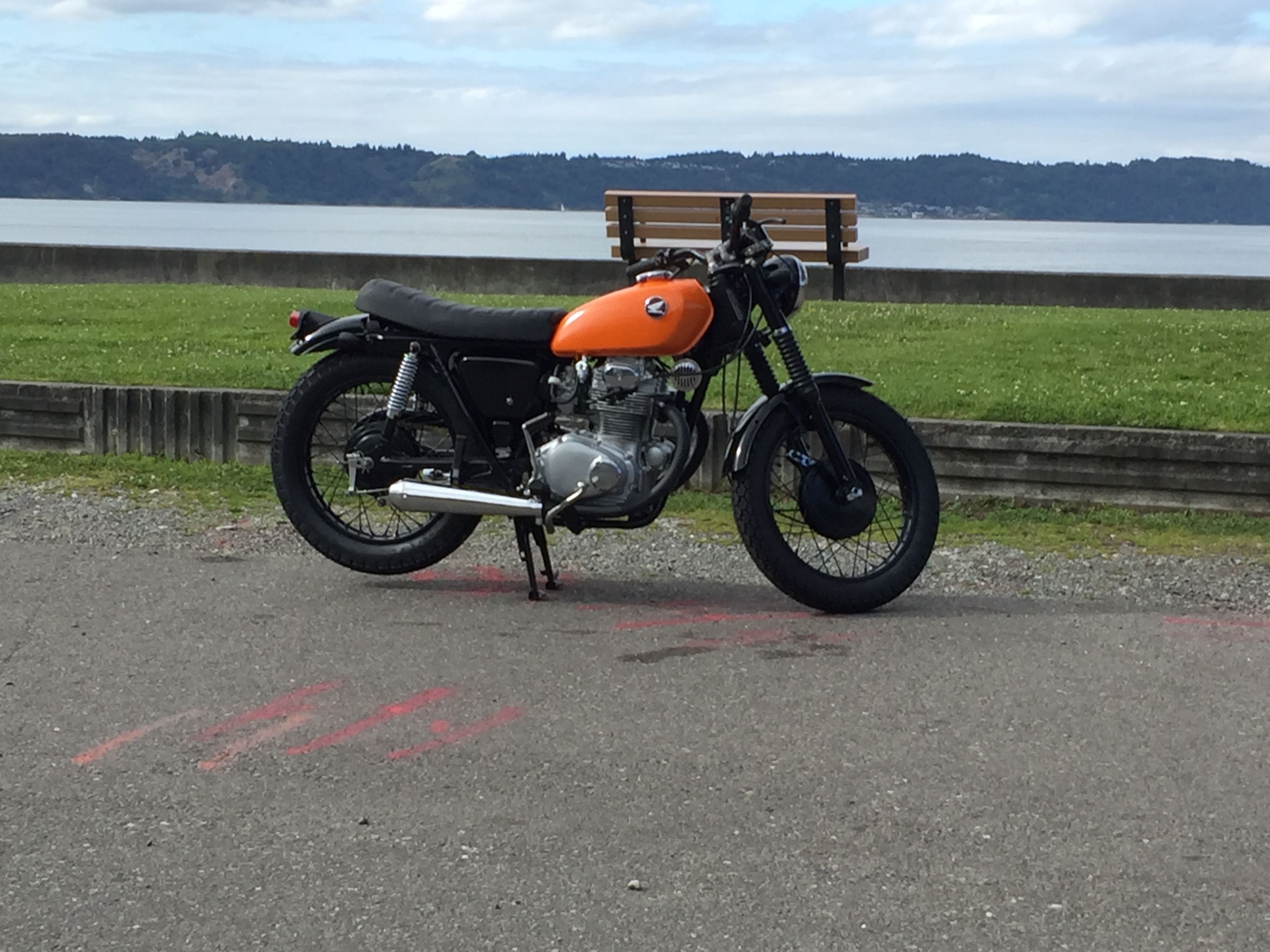 1973 Honda CB 350 Resto Mod