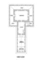 First floor plan documentation of Paliam Palace before conservation