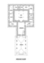 Ground floor plan documentation of Paliam Palace before conservation
