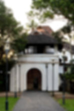 Arched entrance of the padippura of Paliam Palace